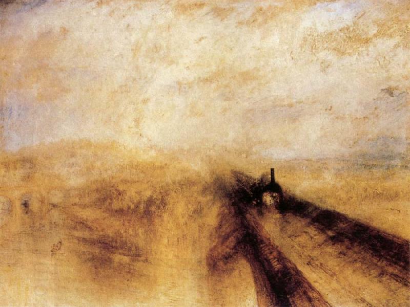 J.M.W. Turner Rain,Steam and Speed-The Great Western Railway